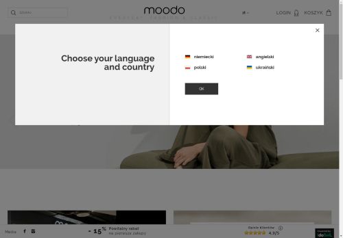 MOODO SPÓŁKA Z OGRANICZONĄ ODPOWIEDZIALNOŚCIĄ